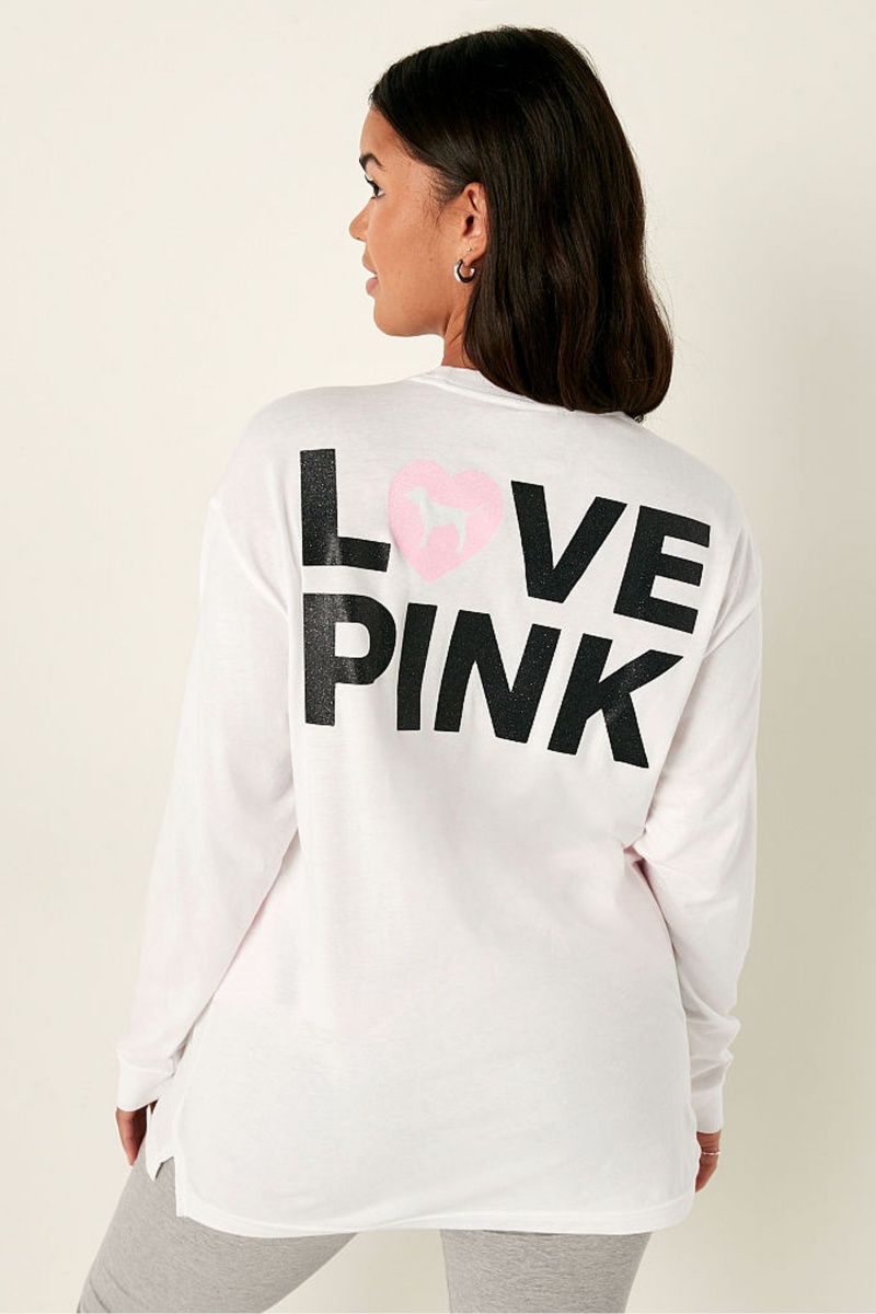 Victoria's Secret Long Sleeve T-Shirt Groen | 51730-GRBP