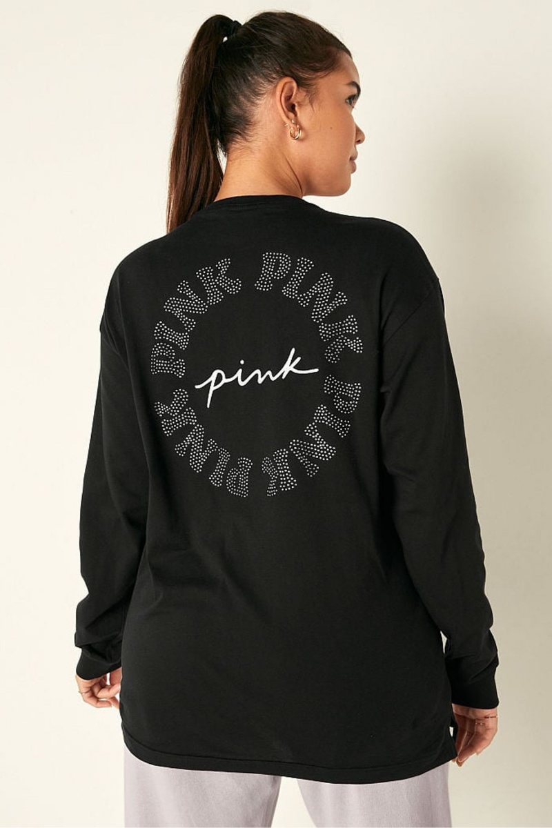 Victoria's Secret Long Sleeve T-Shirt Paars | 16475-IPQH