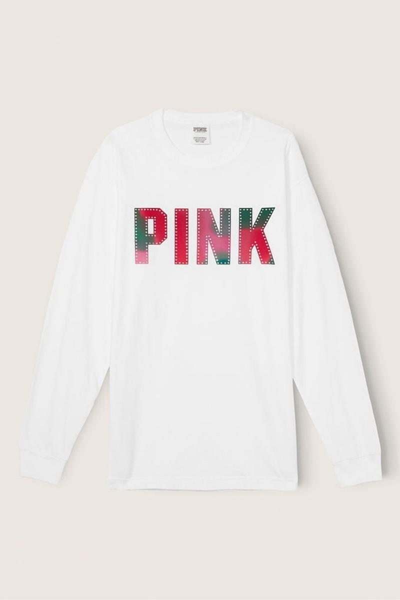 Victoria's Secret Long Sleeve T-Shirt Paars | 49607-BPIZ