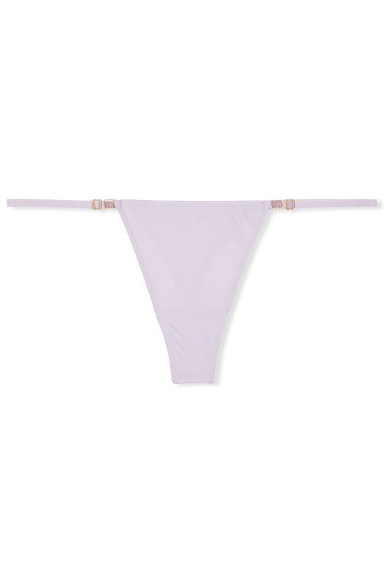 Victoria's Secret Love Cloud Adjustable String String Knickers Paars | 93741-EULI