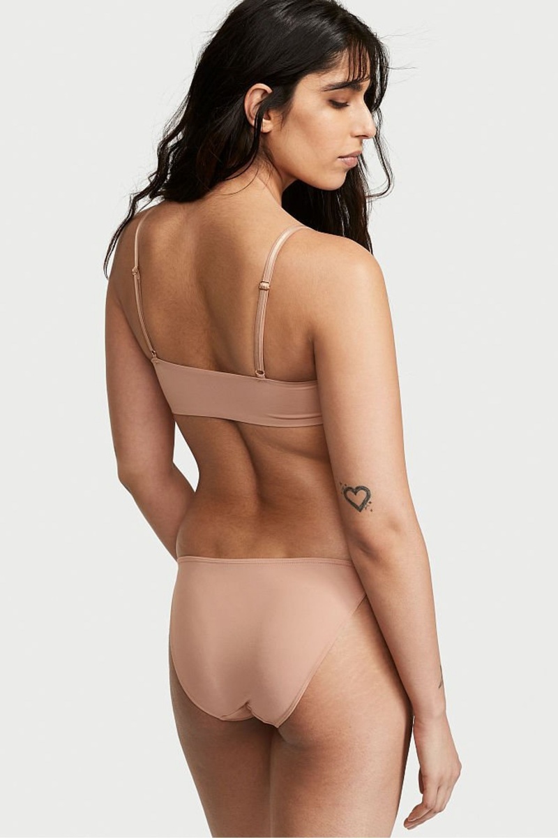 Victoria's Secret Love Cloud Smooth Bikini Knickers Sweet Nougat Nude | 54981-FPRV