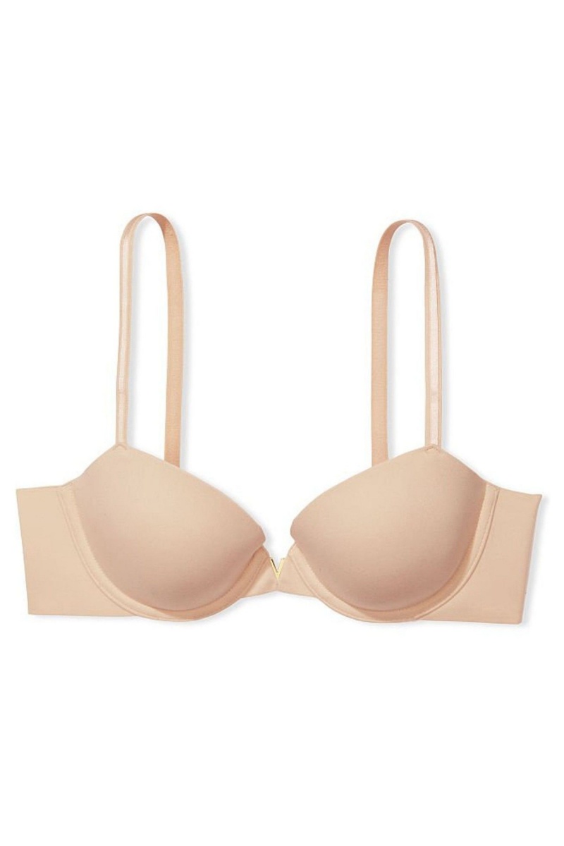 Victoria's Secret Love Cloud Smooth Bra Champagne Nude | 97435-QRCT