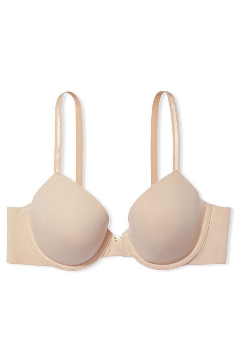 Victoria's Secret Love Cloud Smooth Bra Champagne Nude | 01653-VXLW