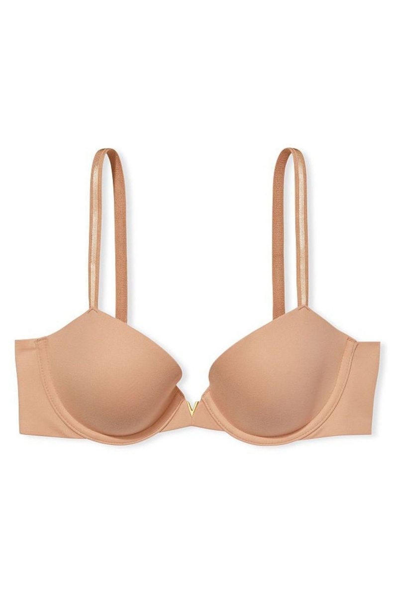 Victoria's Secret Love Cloud Smooth Bra Sweet Nougat Nude | 32975-RFLA