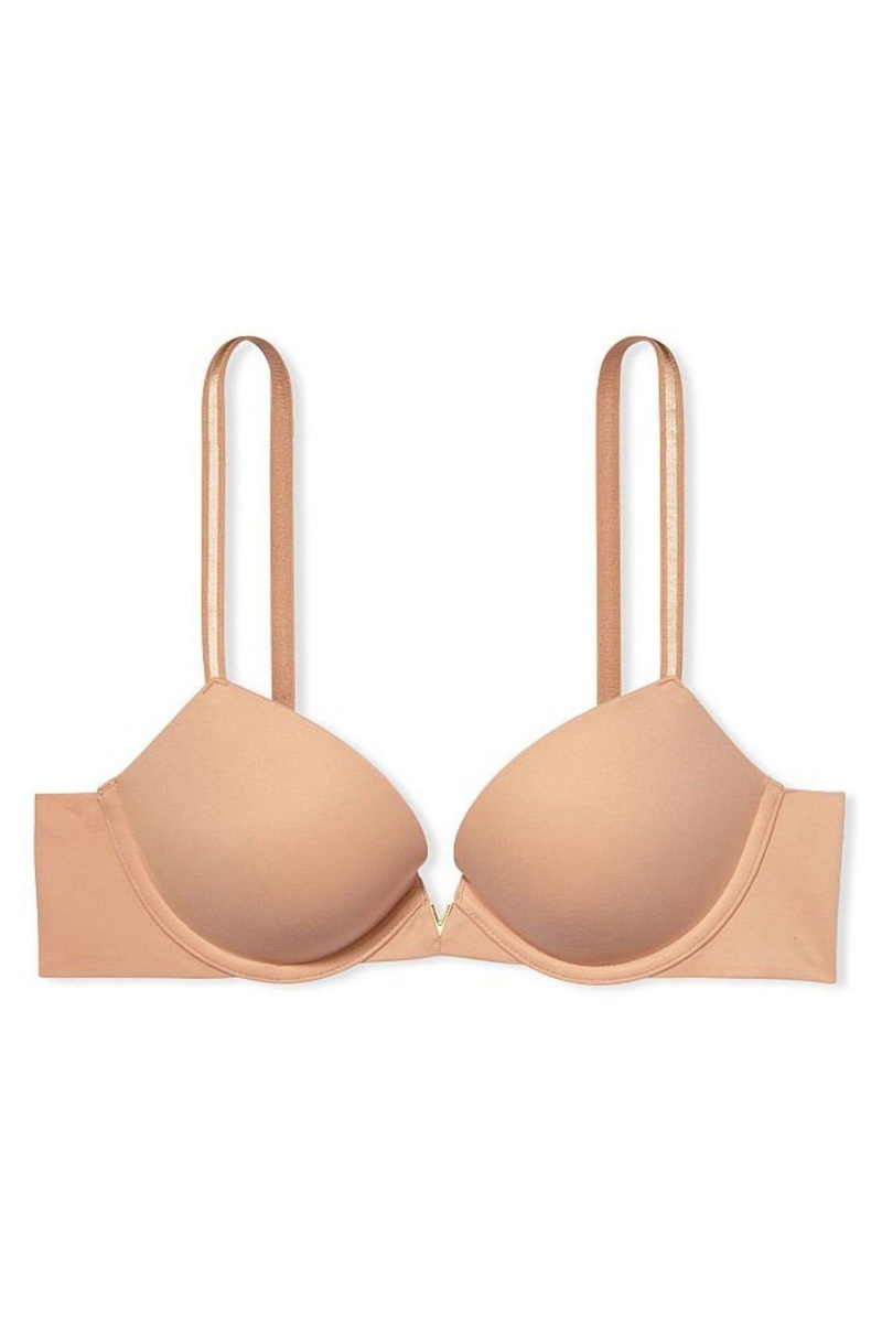 Victoria's Secret Love Cloud Smooth Bra Sweet Nougat Nude | 46039-AGLF