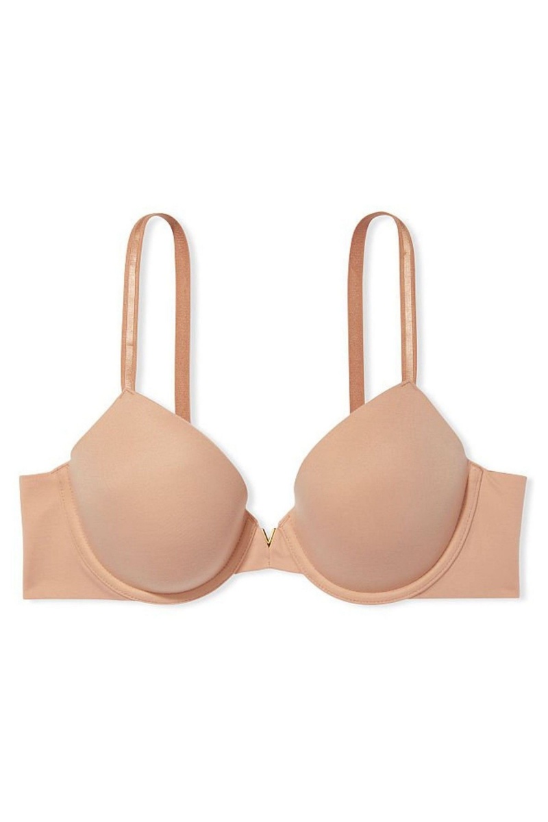 Victoria's Secret Love Cloud Smooth Bra Sweet Nougat Nude | 21973-LGEK