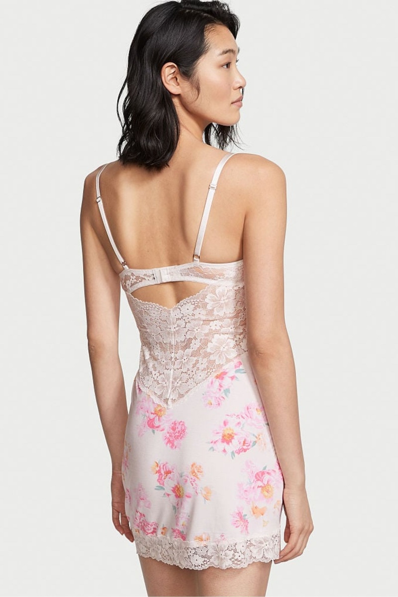 Victoria's Secret Modal Kanten Mini Slip Zwart | 38476-GUFQ