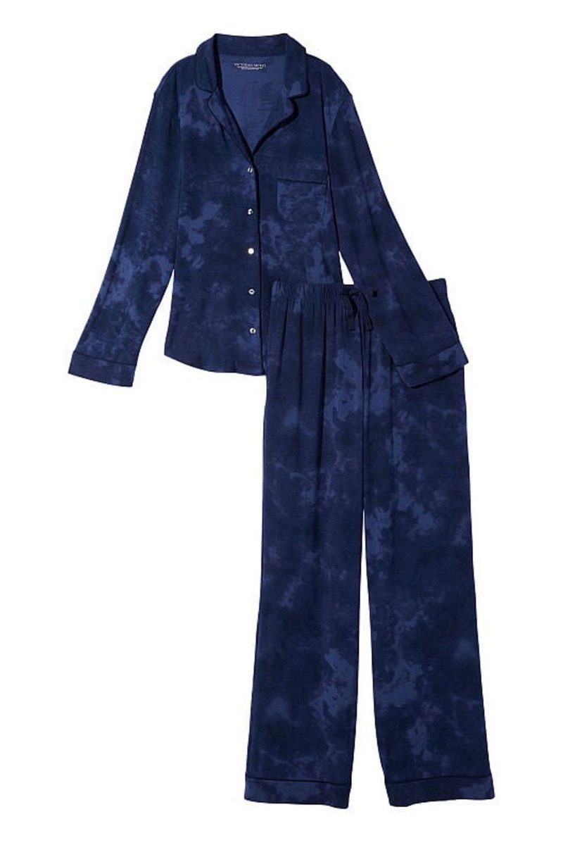 Victoria's Secret Modal Long Pyjamas Grijs | 84753-QHKU