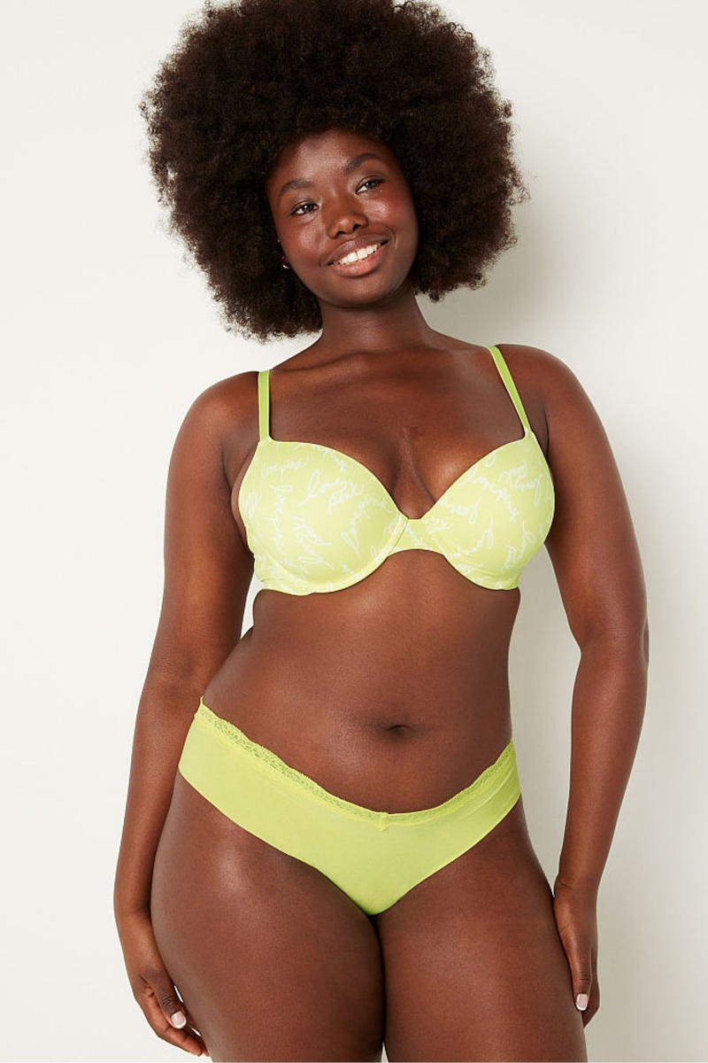 Victoria\'s Secret No-Show No Show Cheeky Knickers Groen | 17062-NZXD