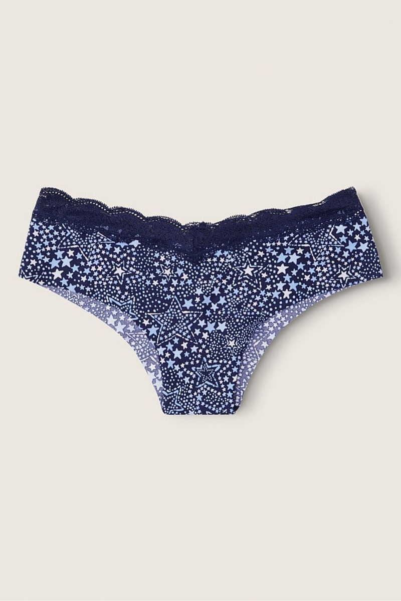 Victoria\'s Secret No-Show No Show Cheeky Knickers Ensign Stars | 89407-XPTL