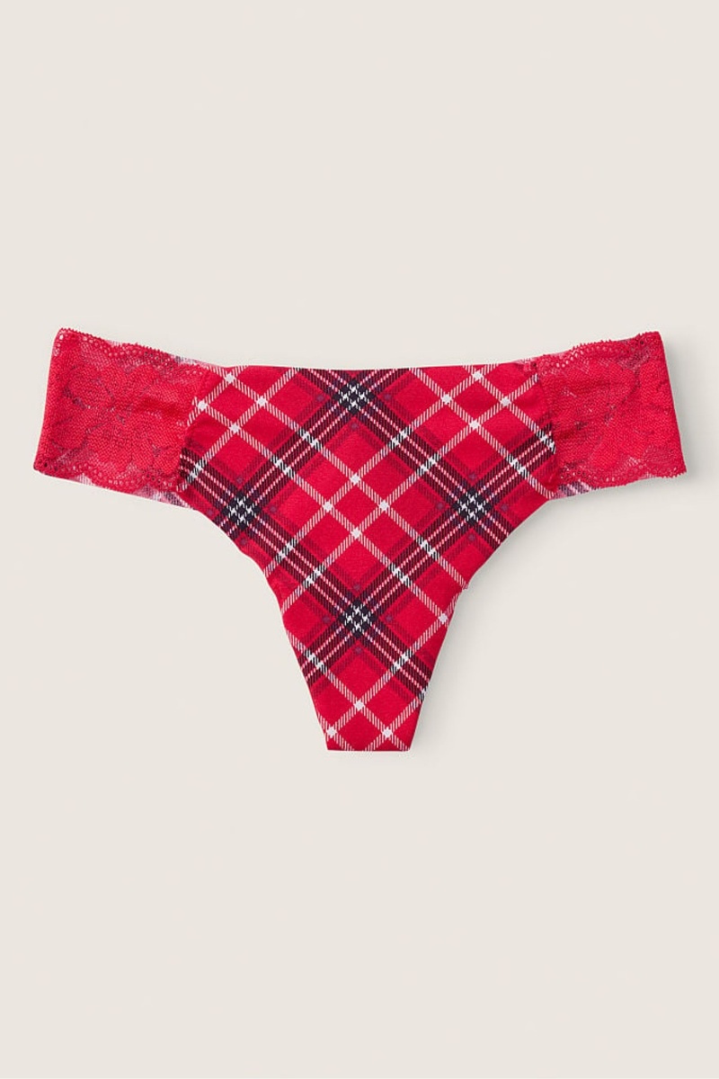 Victoria\'s Secret No Show String Knicker Grijs | 85697-MYZH