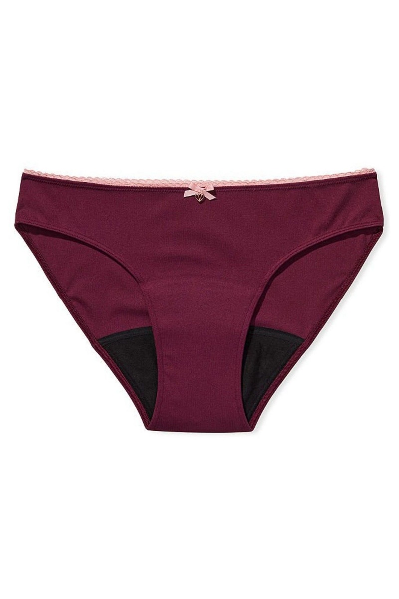 Victoria's Secret Period Pants Period Bikini Knickers Rood | 34907-ZLAH