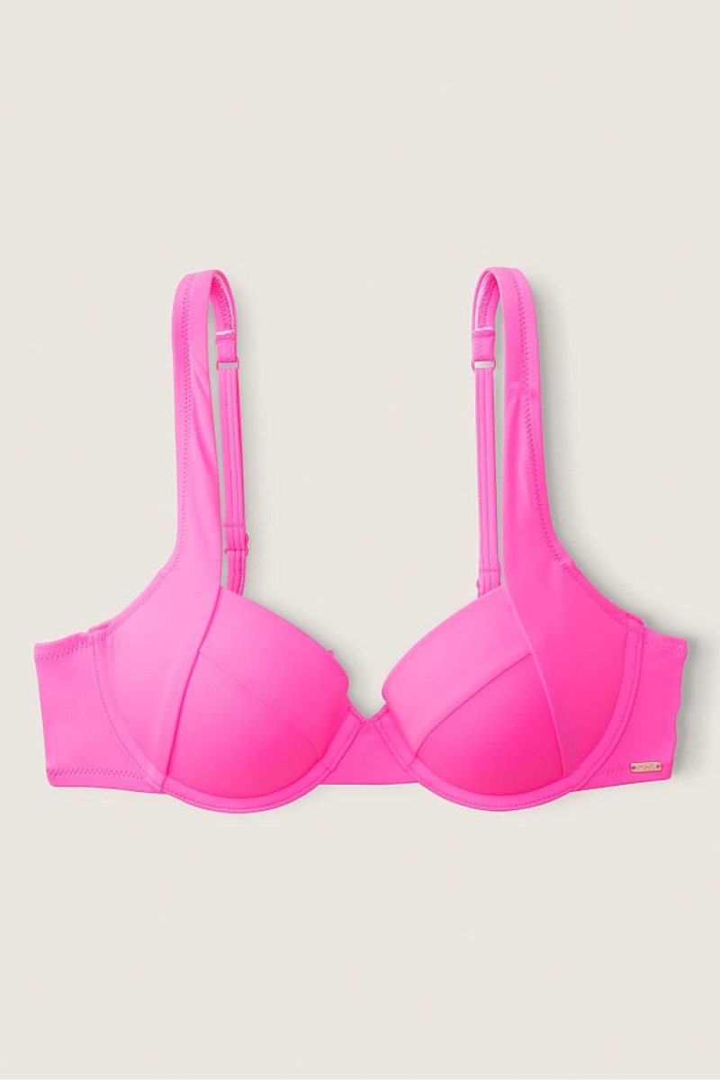 Victoria's Secret Push Up Bikini Top Roze | 98420-IXHM