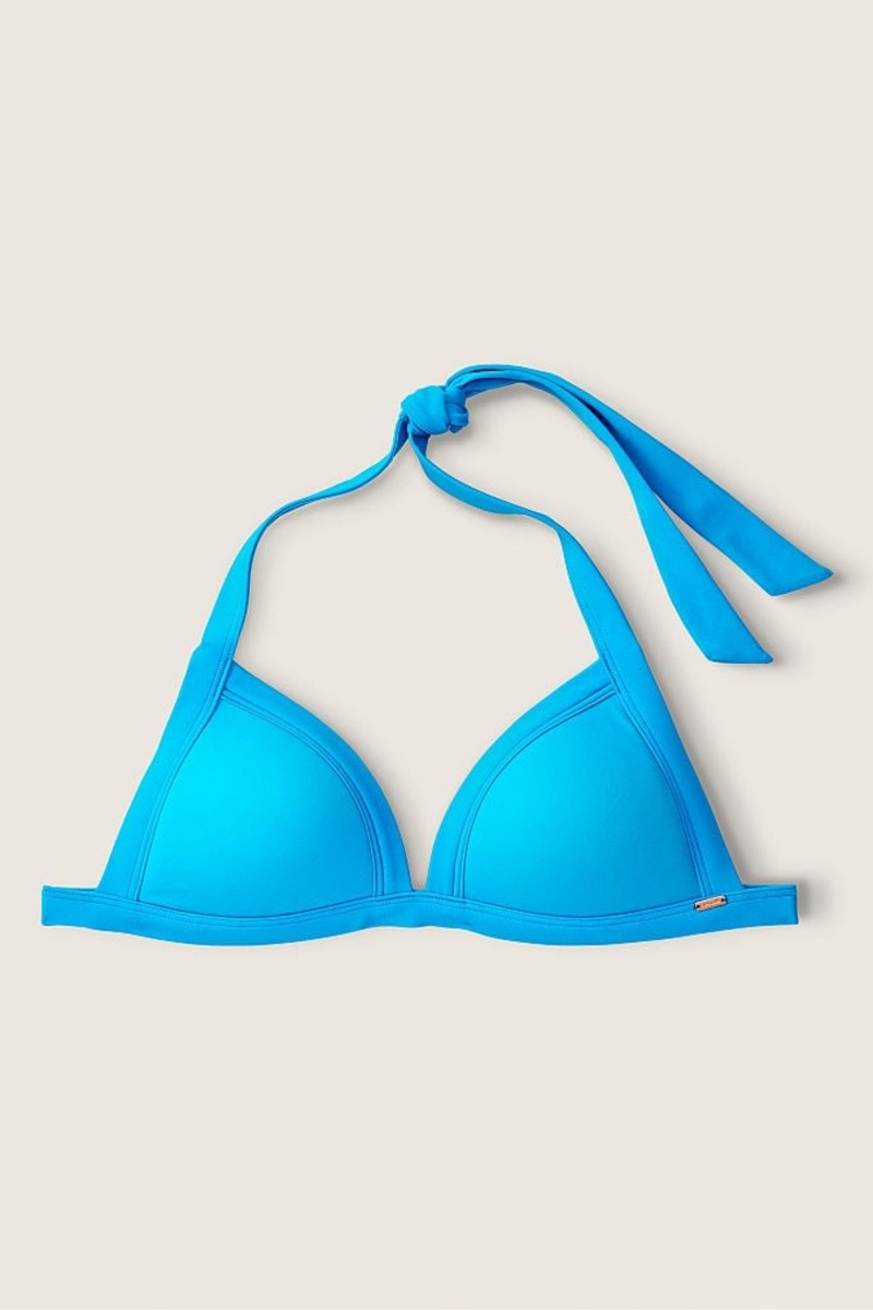 Victoria's Secret Push Up Triangle Bikini Top Bright Marine | 86703-ILTG