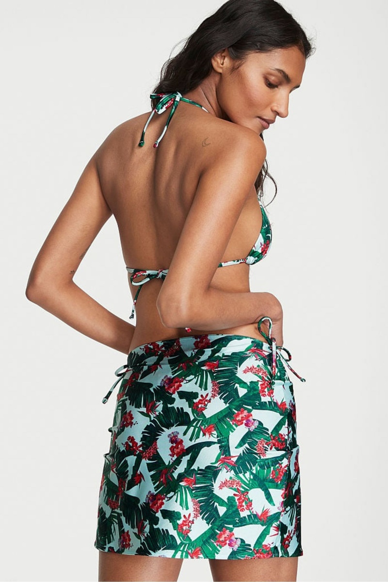 Victoria's Secret Sarong Cover Up Zwart | 16502-SVAK