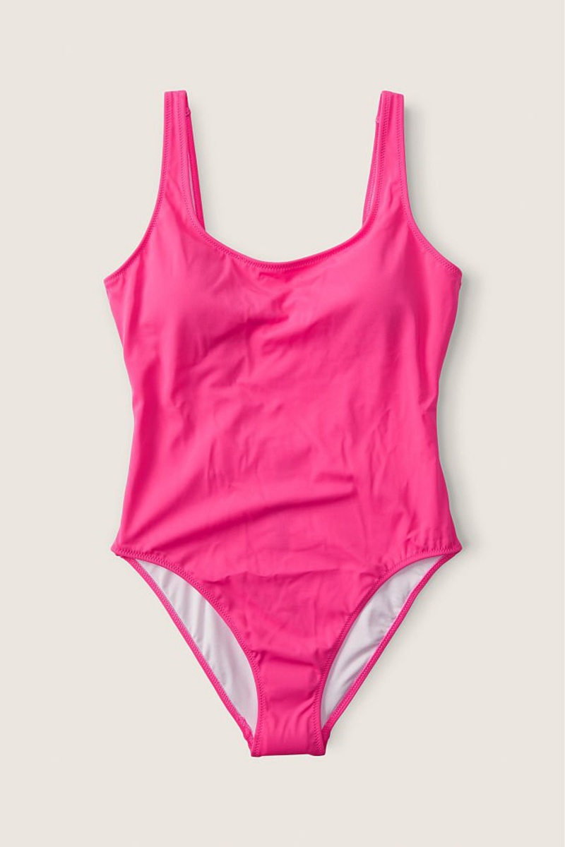 Victoria's Secret Scoop One Piece Swimsuit Roze | 35609-YZLH