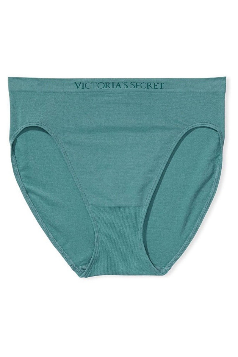 Victoria's Secret Seamless Bikini Knickers Groen | 35201-LQXH