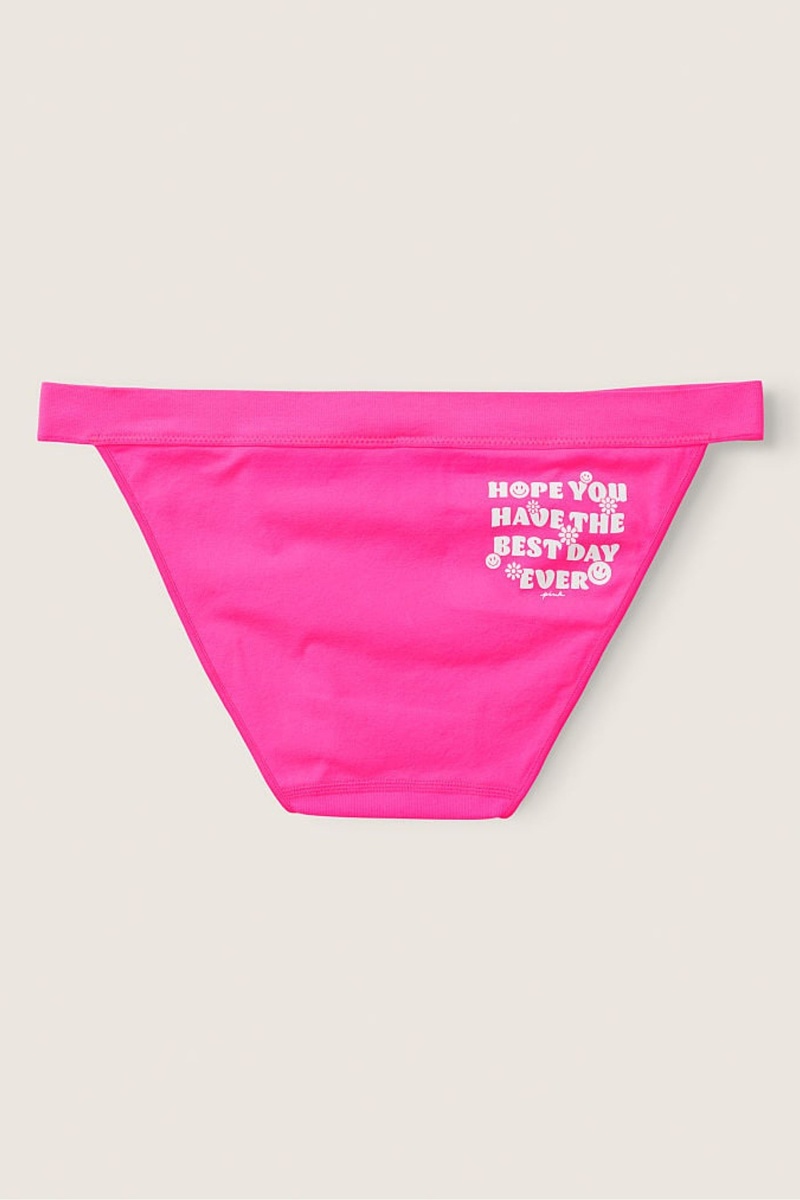 Victoria's Secret Seamless Bikini Panty Roze | 87924-OQBP