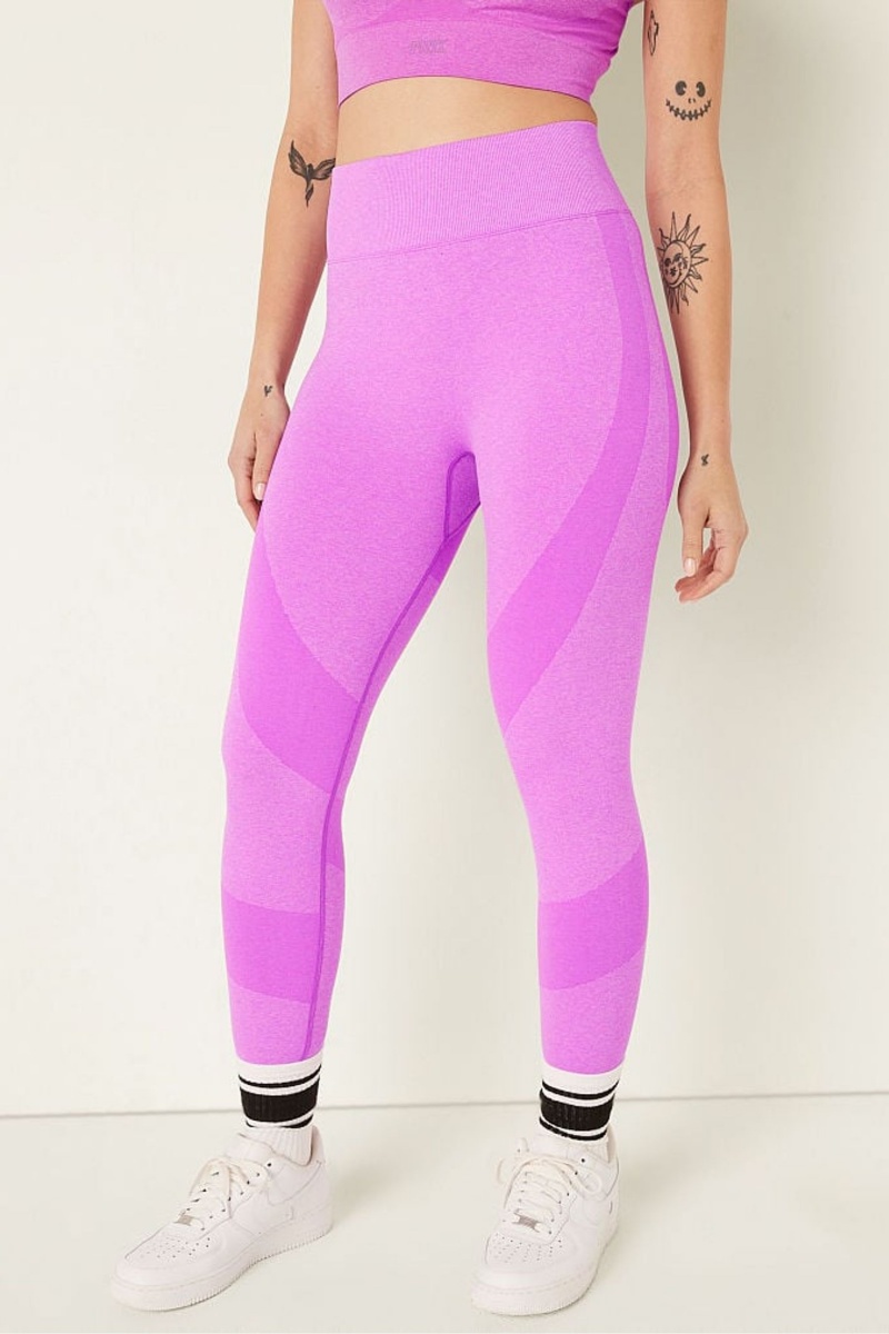 Victoria\'s Secret Seamless High Taille Legging Oranje | 32056-JHXQ