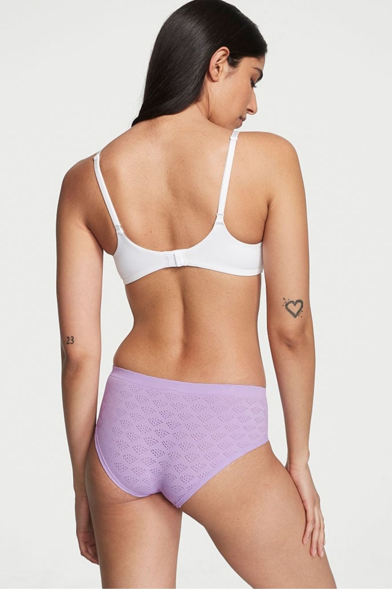 Victoria's Secret Seamless Hipster Knickers Paars | 63097-PMUK