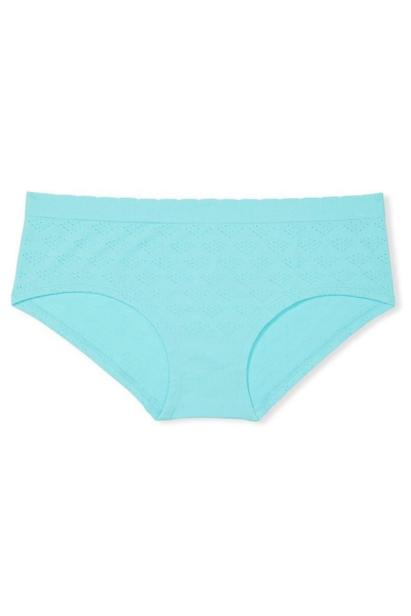 Victoria's Secret Seamless Hipster Knickers Blauw | 53810-RKVH