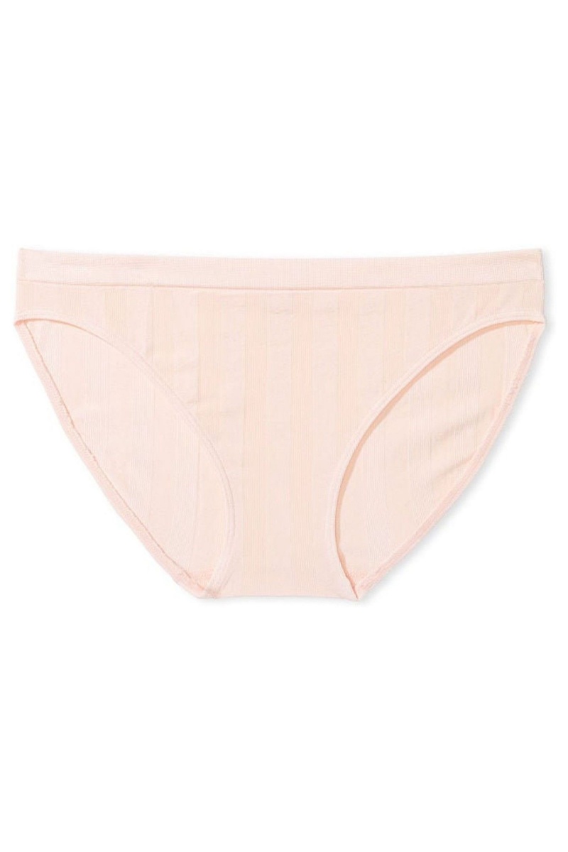 Victoria's Secret Seamless Rib Bikini Knickers Paars | 30458-REOS