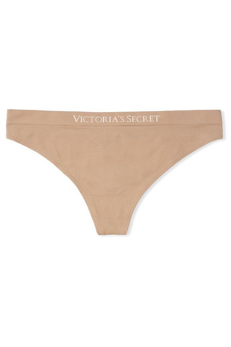 Victoria's Secret Seamless String Knickers Almost Nude | 07931-AKMR