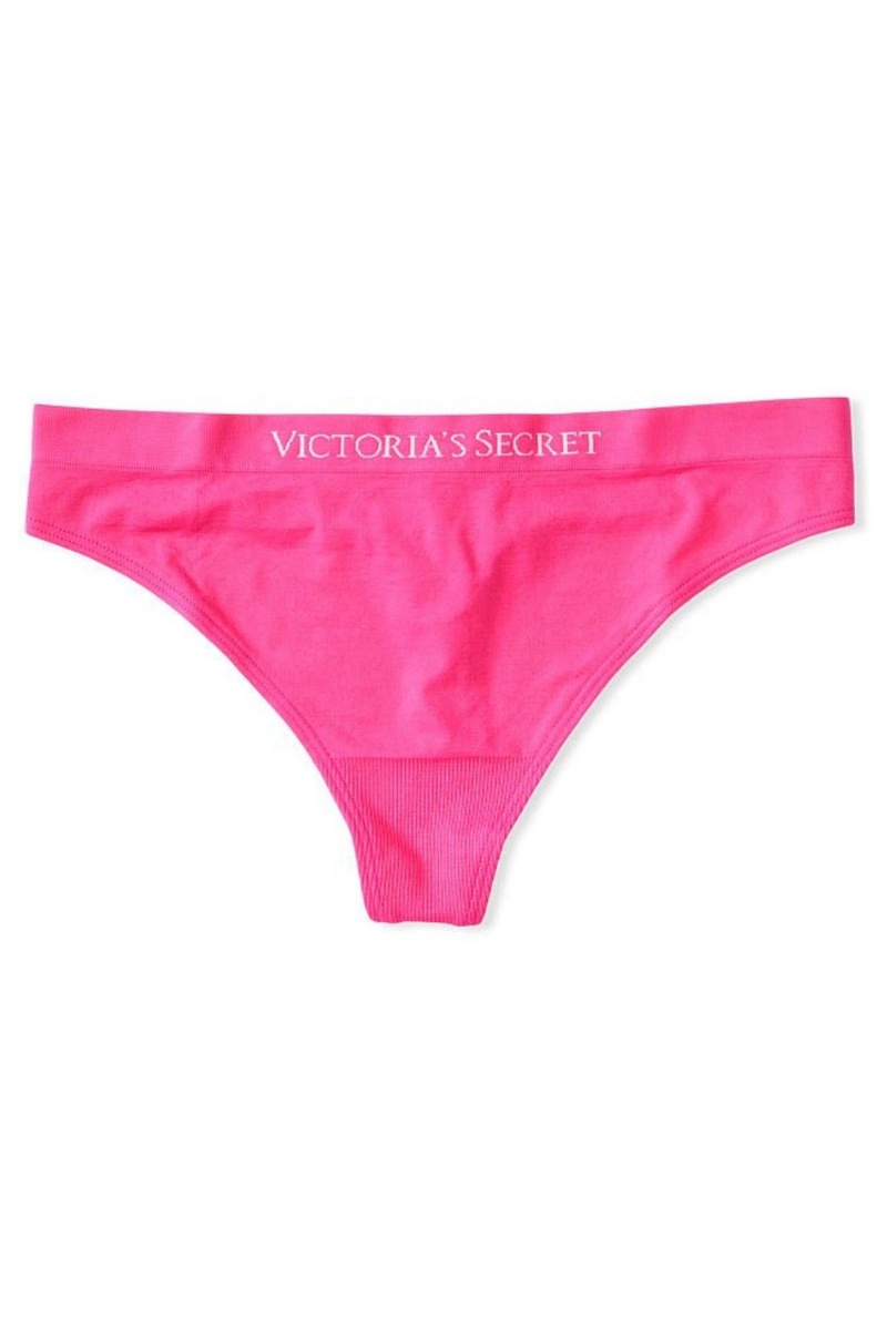 Victoria's Secret Seamless String Knickers Almost Nude | 02137-MAGE