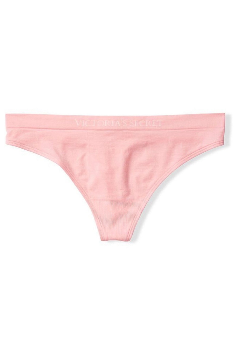 Victoria's Secret Seamless String Knickers Almost Nude | 46128-ZRDF