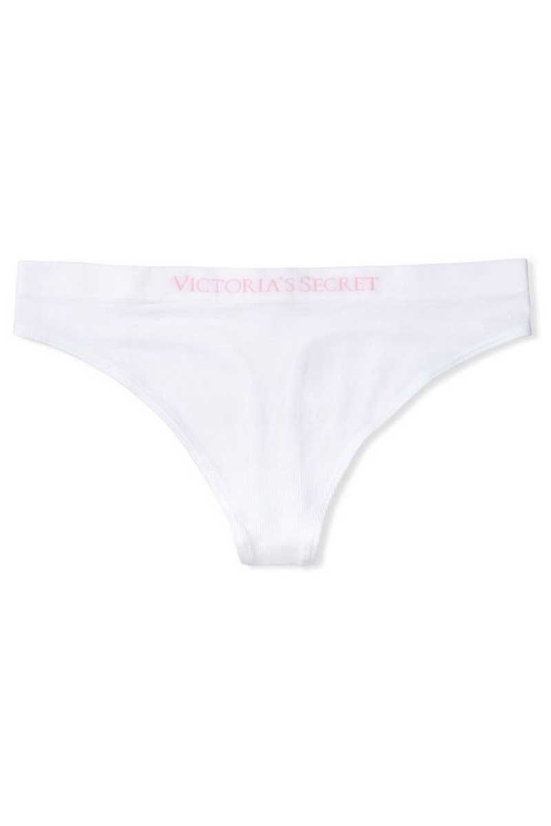 Victoria's Secret Seamless String Knickers Almost Nude | 38246-AXLD