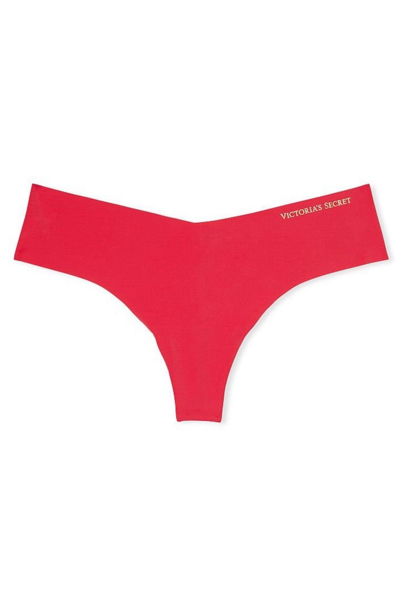 Victoria's Secret Sexy Illusions by Victorias Secret Smooth No Show String Knickers Roze | 76925-MNUK