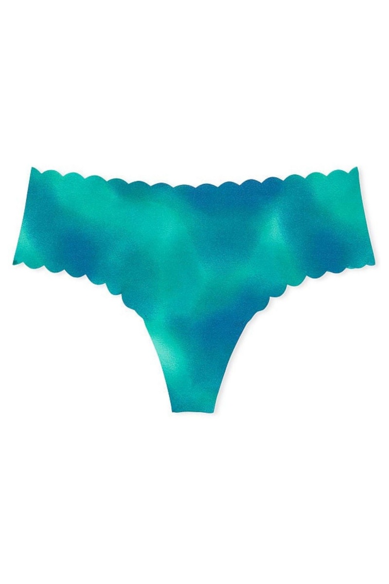 Victoria's Secret Sexy Illusions by Victorias Secret No Show String Knickers Blauw | 50968-WMBG