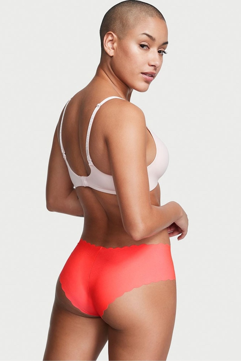 Victoria's Secret Sexy Illusions by Victorias Secret NoShow Cheeky Knickers Koraal Oranje | 40813-IDSX