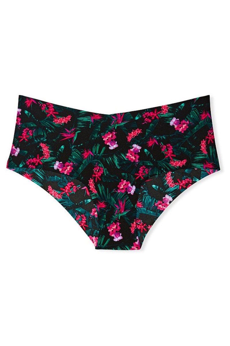 Victoria's Secret Sexy Illusions by Victorias Secret No Show Cheeky Knickers Zwart | 16420-YDNU