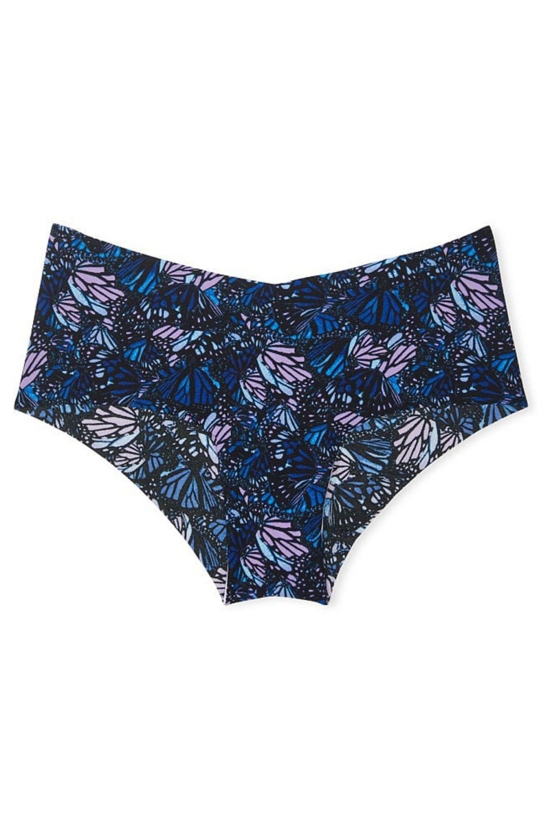 Victoria's Secret Sexy Illusions by Victorias Secret No Show Cheeky Knickers Zwart | 32758-WDZQ