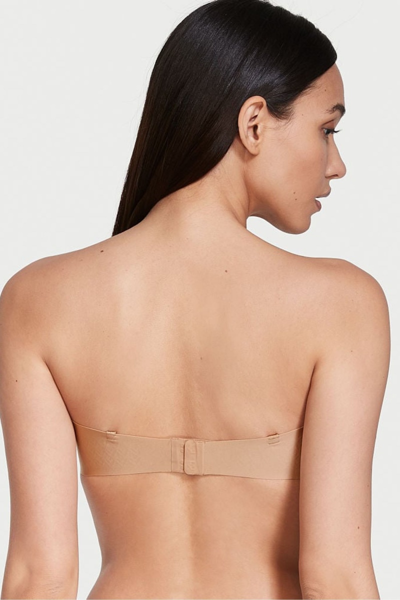 Victoria's Secret Sexy Illusions by Victorias Secret Smooth Lightly Gevoerde Multiway Strapless Bra Sweet Nougat Nude | 97025-XDWS