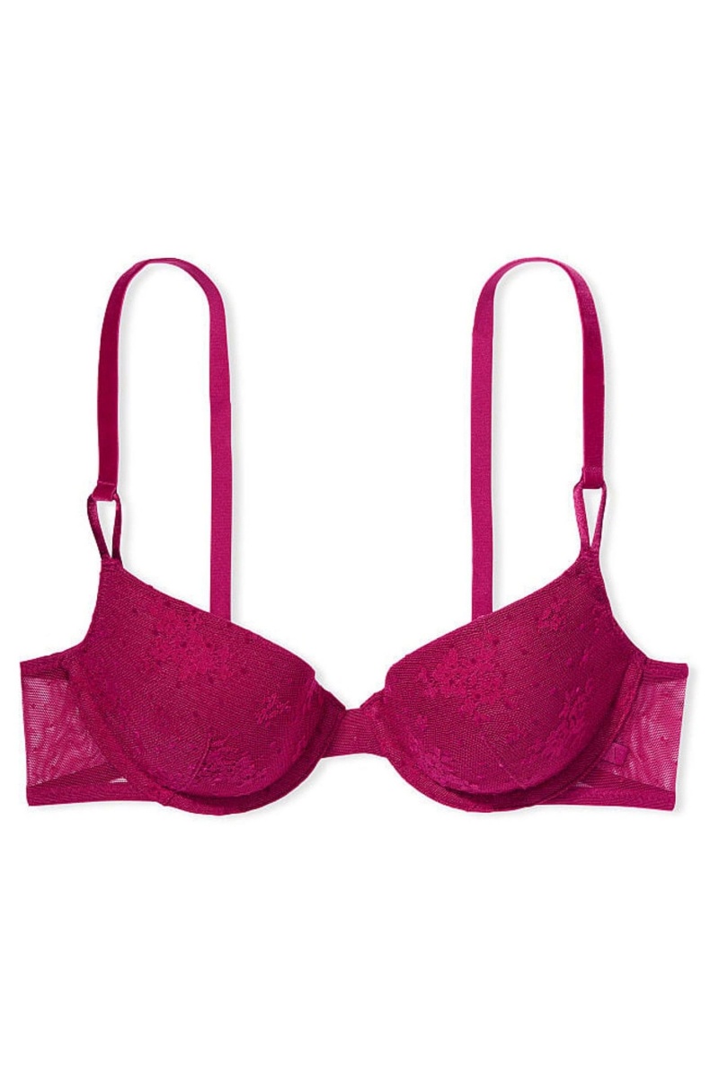 Victoria's Secret Sexy Tee Kanten Lightly Gevoerde T-Shirt Bra Zwart | 45796-FNZE