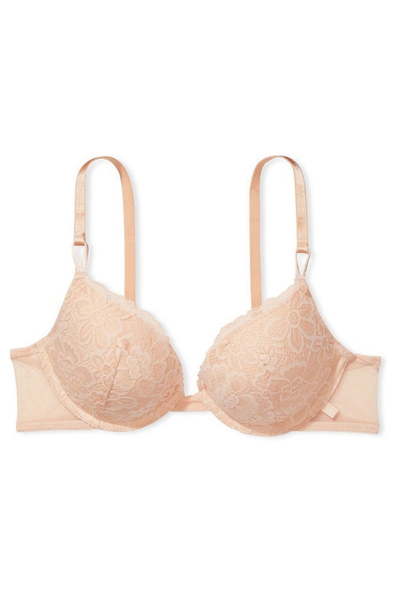 Victoria's Secret Sexy Tee Kanten T-Shirt Push Up Bra Zwart | 70235-FWTJ