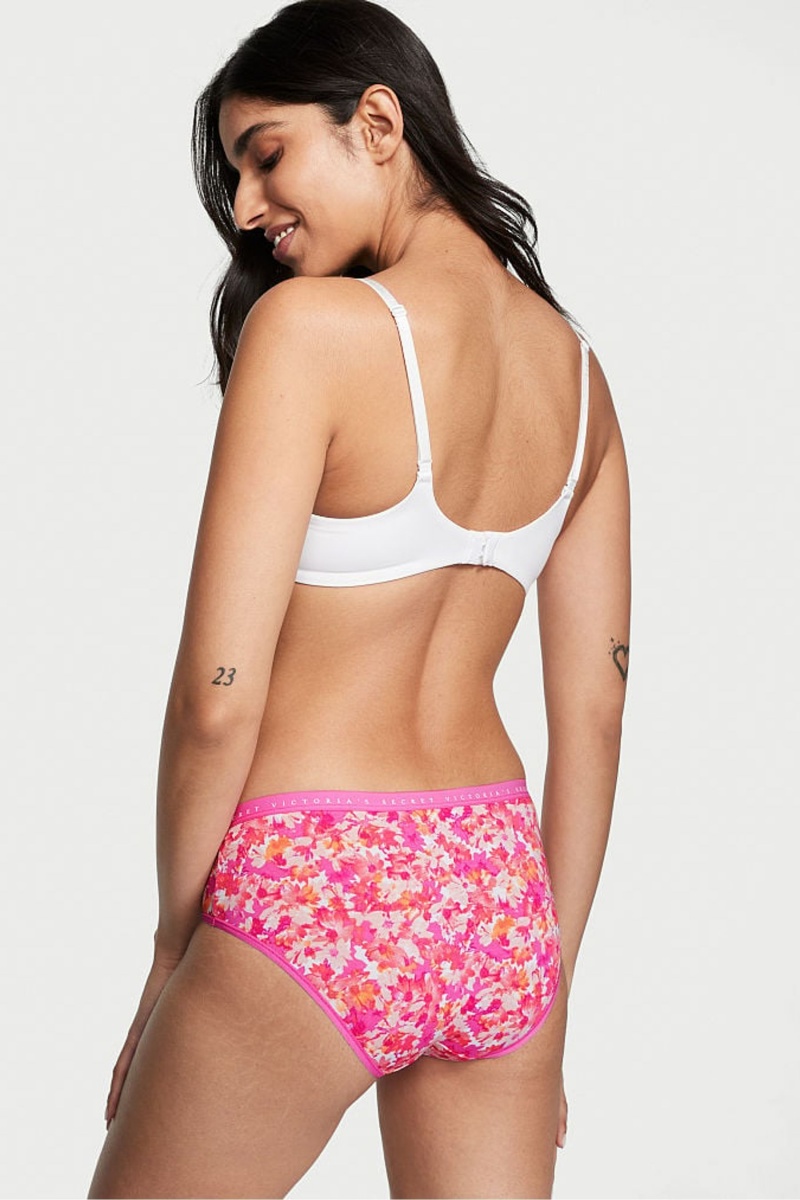 Victoria's Secret Stretch Katoenen Stretch Katoenen Hipster Knickers Mintgroen | 95321-GLON