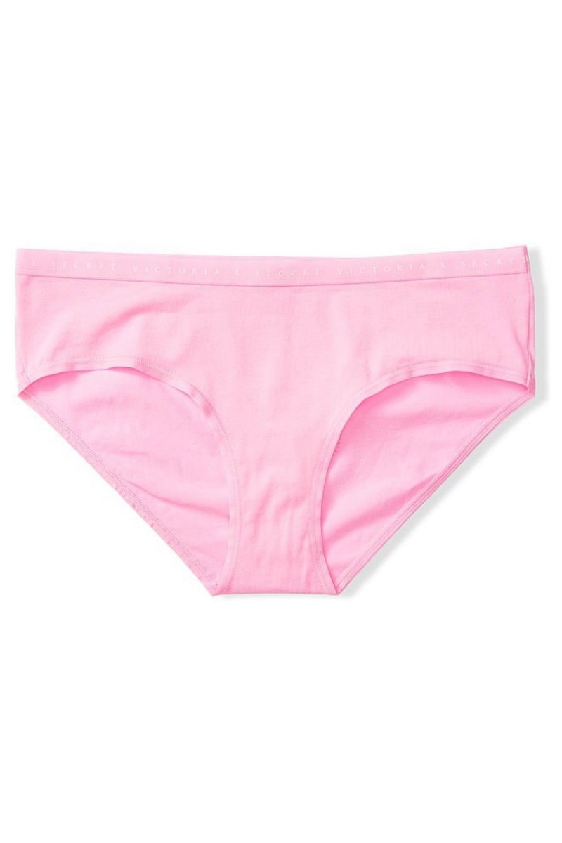 Victoria's Secret Stretch Katoenen Stretch Katoenen Hipster Knickers Berry Blush Casual Stripe | 36502-GMXL