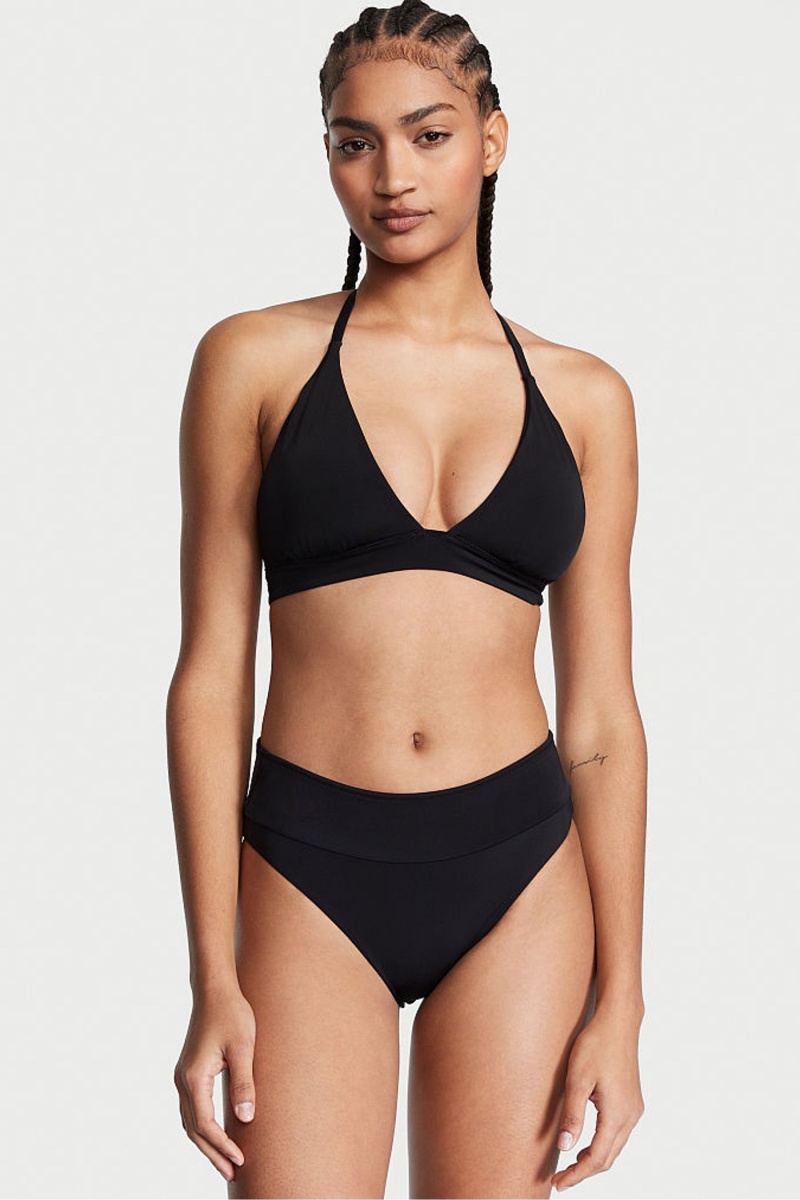 Victoria's Secret Swim Bikini Top Zwart | 23794-QXNZ