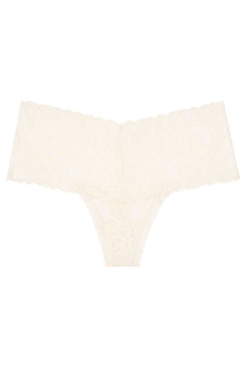 Victoria's Secret The Lacie Kanten Brede Band String Panty Roze | 41308-AXQK