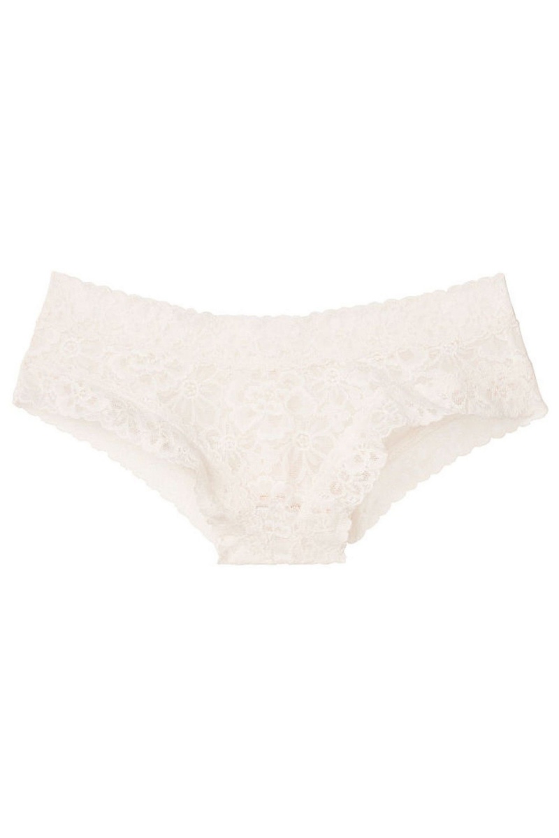 Victoria's Secret The Lacie Kanten Cheeky Knickers Almost Nude | 12093-JODL