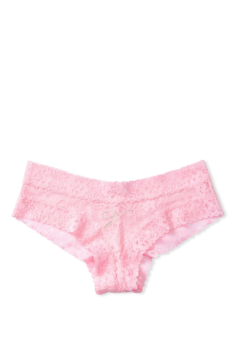 Victoria's Secret The Lacie Kanten Cheeky Knickers Almost Nude | 76123-JGDM