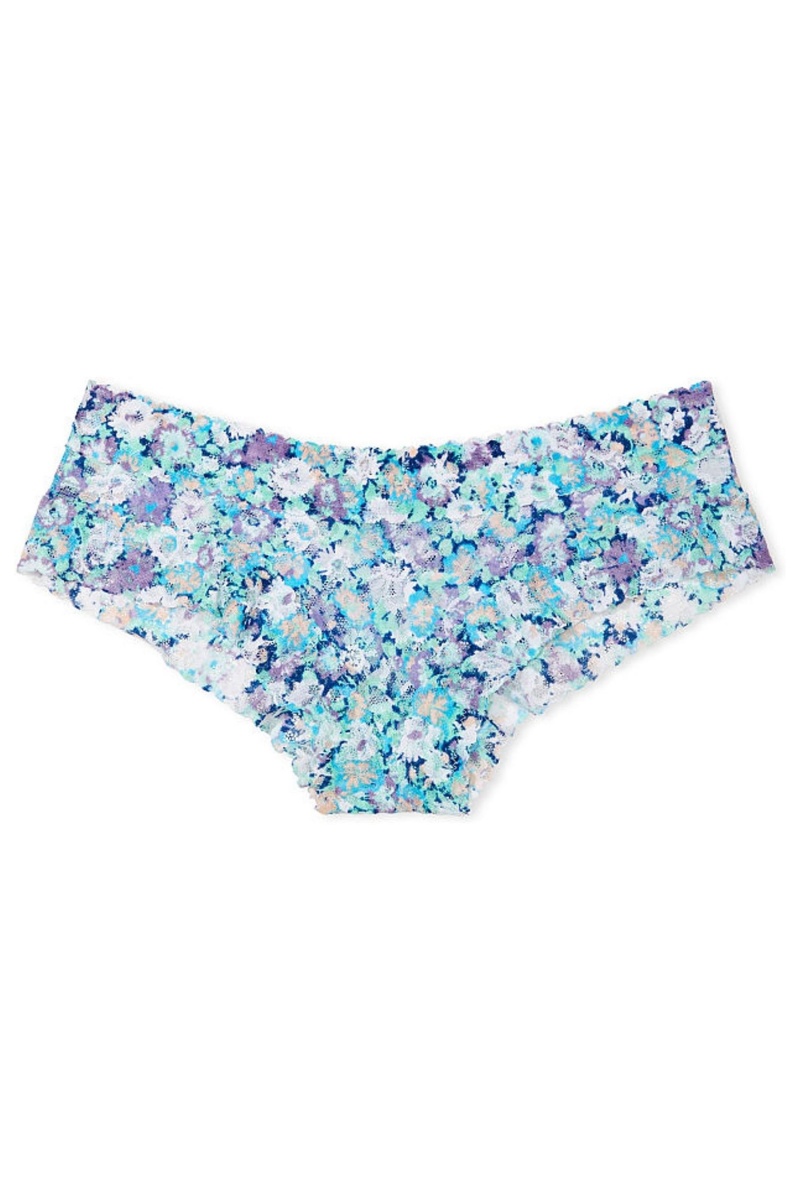 Victoria's Secret The Lacie Kanten Cheeky Knickers Groen | 27396-HMDA