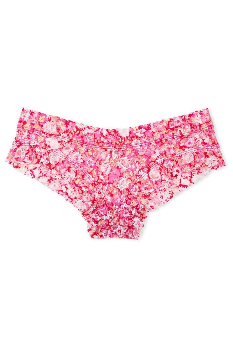 Victoria's Secret The Lacie Kanten Cheeky Knickers Groen | 12970-SNJF