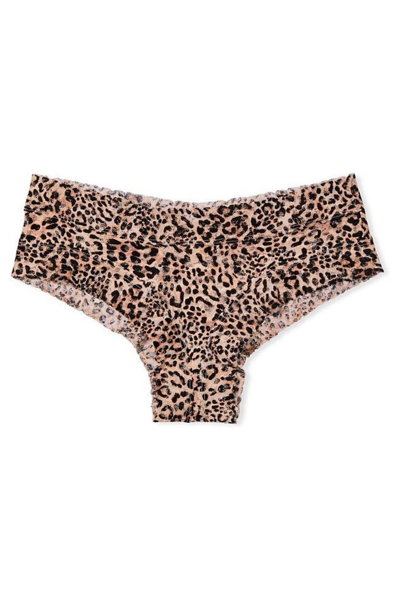 Victoria's Secret The Lacie Kanten Cheeky Knickers Soft Sand Tie Dye Nude | 50493-KVHU