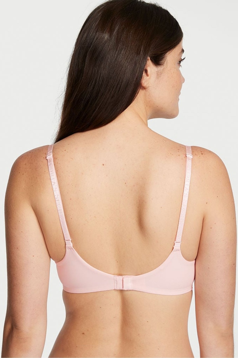 Victoria's Secret The T-Shirt Full Cup Push Up Smooth Bra Roze | 87203-LETD