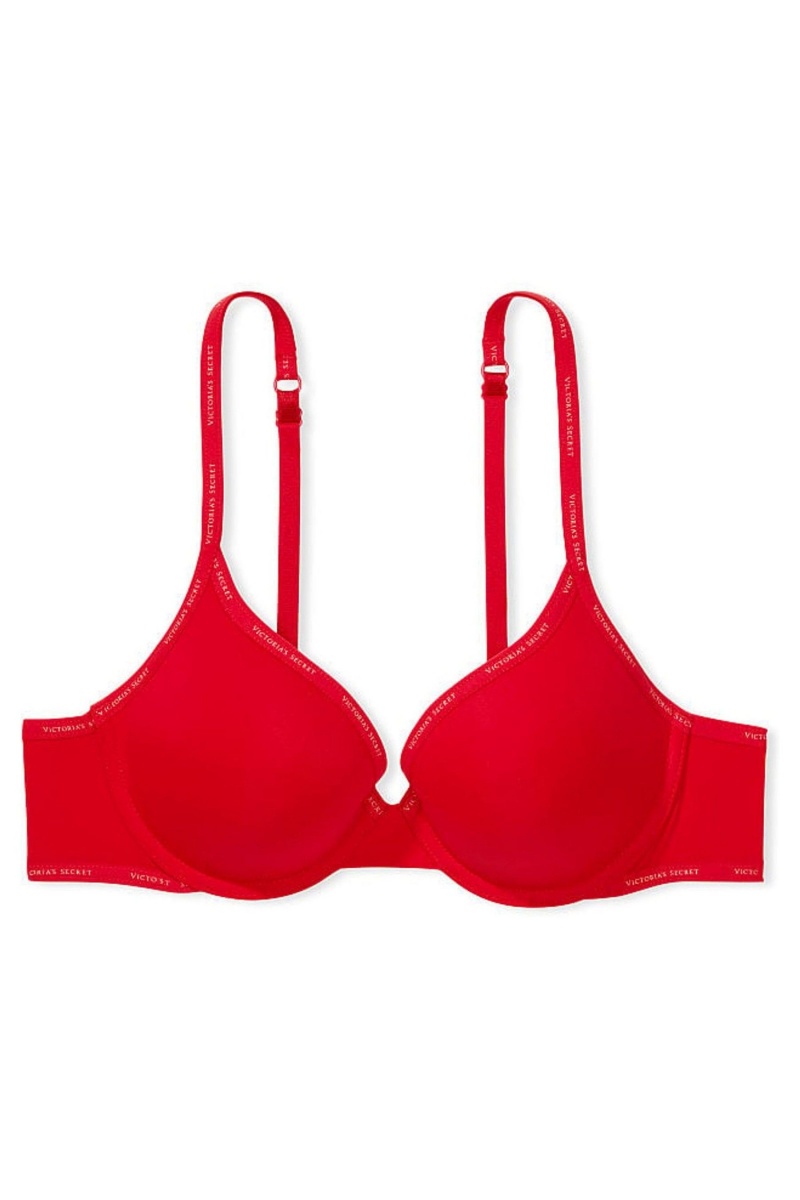 Victoria's Secret The T-Shirt Logo Riemen Bra Rood | 54809-QLFG