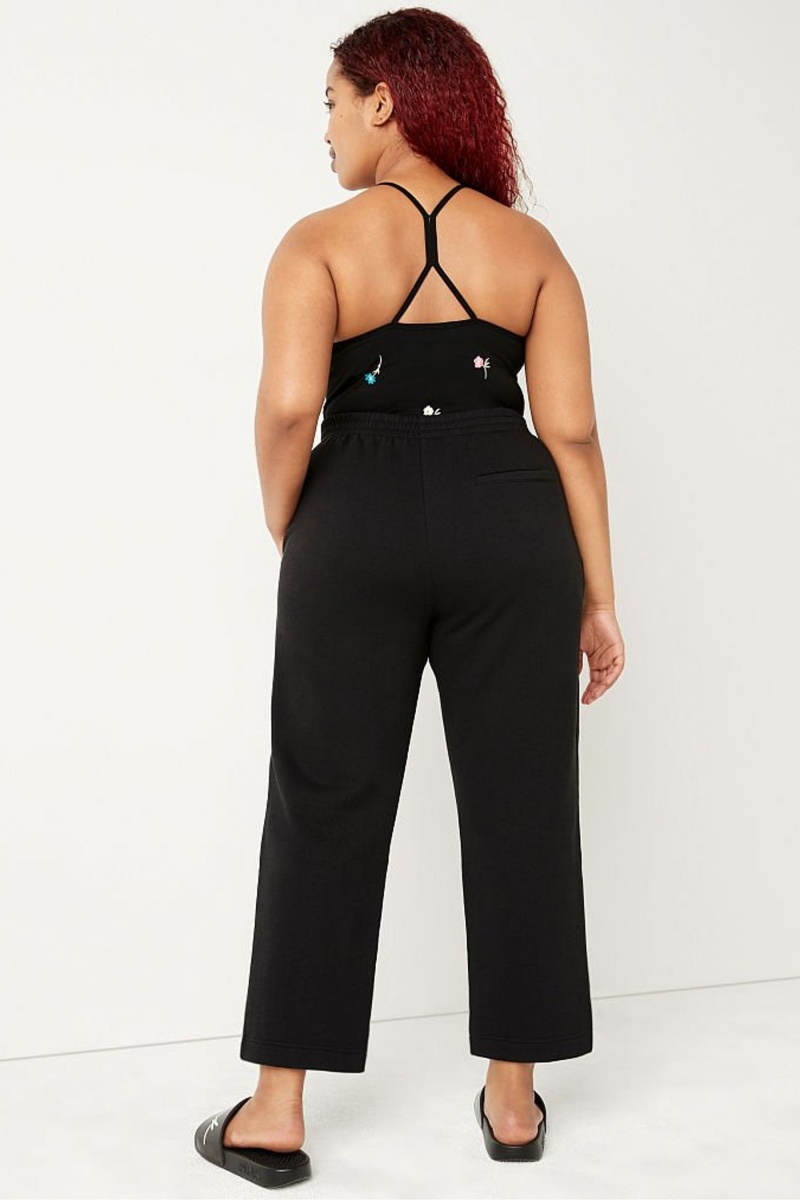 Victoria's Secret Track Ankle Jogger Zwart | 42978-MYKQ